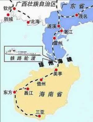 我国兴建首条跨海铁路(todayonhistory.com)