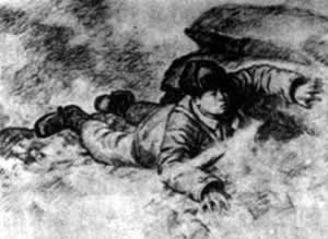 志愿军战士黄继光英勇牺牲（TodayOnHistory.com）