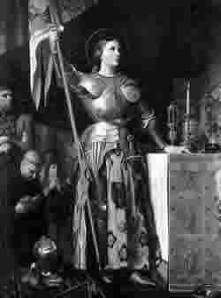 圣女贞德率领军队到达奥尔良，开始解除奥尔良之围(todayonhistory.com)