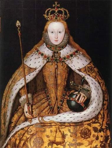 英国女王伊丽莎白一世出生(todayonhistory.com)