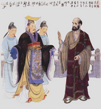 梁武帝萧衍驾崩(todayonhistory.com)