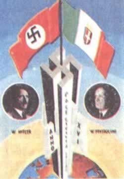 德意法西斯签订战略同盟协定(todayonhistory.com)
