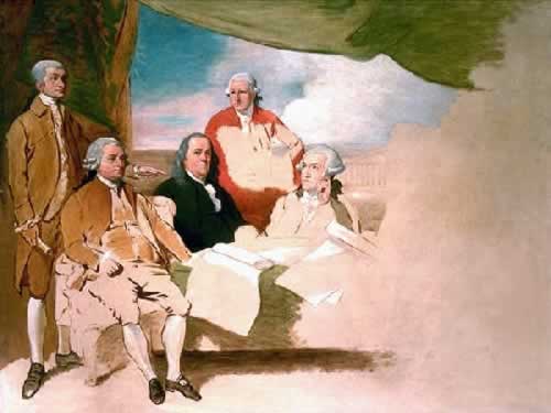 英美签订《巴黎条约》，美国独立战争结束(todayonhistory.com)